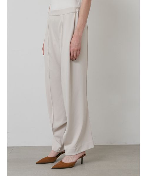 styling/（スタイリング）の「【セットアップ対応】ジョーゼットドレープパンツ（その他パンツ・レディース・ブラック/ライトベージュ/グリーン・0/1）」の5枚目の写真