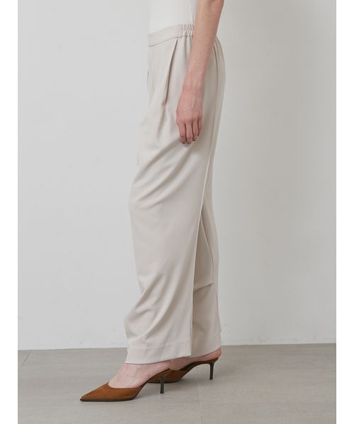 styling/（スタイリング）の「【セットアップ対応】ジョーゼットドレープパンツ（その他パンツ・レディース・ブラック/ライトベージュ/グリーン・0/1）」の7枚目の写真