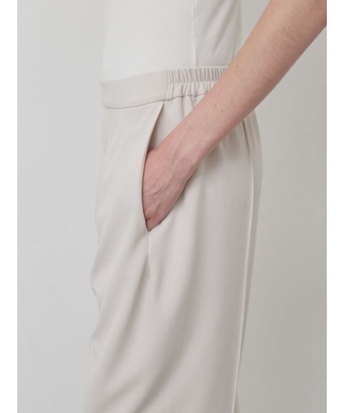 styling/（スタイリング）の「【セットアップ対応】ジョーゼットドレープパンツ（その他パンツ・レディース・ブラック/ライトベージュ/グリーン・0/1）」の9枚目の写真