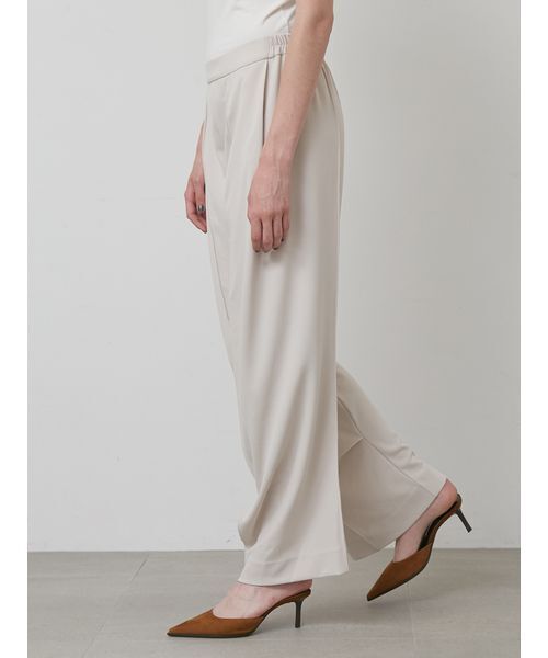 styling/（スタイリング）の「【セットアップ対応】ジョーゼットドレープパンツ（その他パンツ・レディース・ブラック/ライトベージュ/グリーン・0/1）」の11枚目の写真