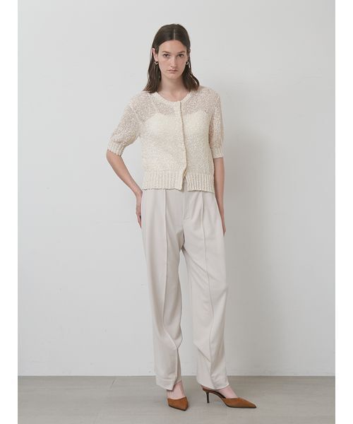 styling/（スタイリング）の「【セットアップ対応】ジョーゼットドレープパンツ（その他パンツ・レディース・ブラック/ライトベージュ/グリーン・0/1）」の14枚目の写真