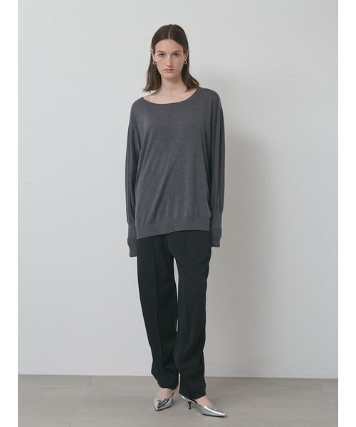 styling/（スタイリング）の「【セットアップ対応】ジョーゼットドレープパンツ（その他パンツ・レディース・ブラック/ライトベージュ/グリーン・0/1）」の16枚目の写真