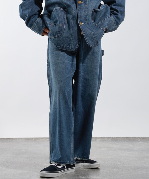 セール】【Lee(リー)】別注バギーデニムパンツ[セットアップ可