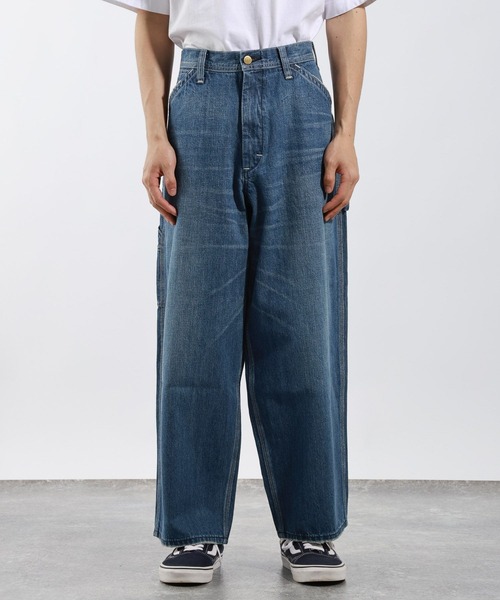 Lee（リー）の「【Lee(リー)】別注バギーデニムパンツ[セットアップ可]（デニムパンツ・メンズ・ブラック/ブルー・MEDIUM/LARGE）」の7枚目の写真