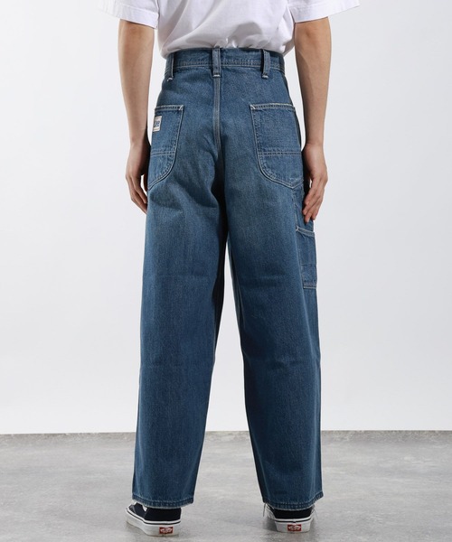 Lee（リー）の「【Lee(リー)】別注バギーデニムパンツ[セットアップ可]（デニムパンツ・メンズ・ブラック/ブルー・MEDIUM/LARGE）」の9枚目の写真