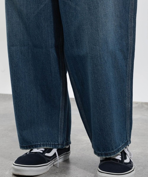 Lee（リー）の「【Lee(リー)】別注バギーデニムパンツ[セットアップ可]（デニムパンツ・メンズ・ブラック/ブルー・MEDIUM/LARGE）」の14枚目の写真