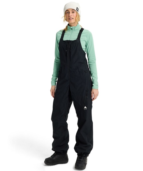BURTON(バートン)の「Burton Reserve 2L ビブパンツ(その他パンツ・レディース・ブラック/ナチュラル・XS/S/M)」の3枚目の写真