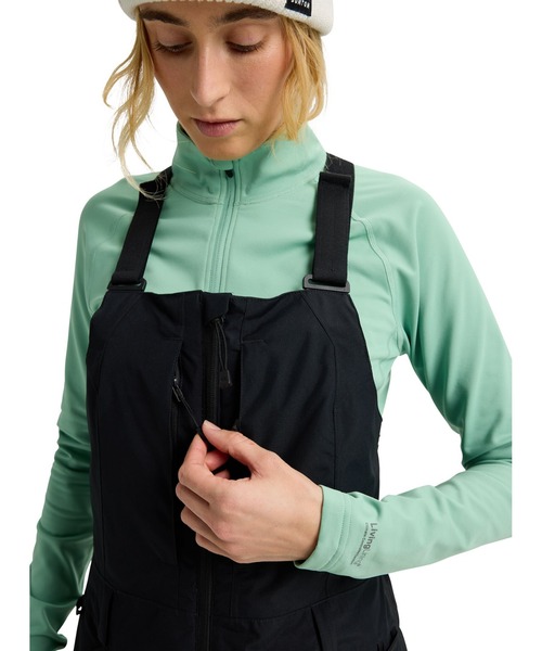 BURTON(バートン)の「Burton Reserve 2L ビブパンツ(その他パンツ・レディース・ブラック/ナチュラル・XS/S/M)」の6枚目の写真