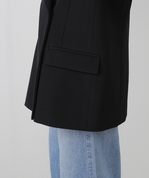 DEUXIEME CLASSE ブラックジャケット DEUXIEME CLASSE - MODERN ジャケットの通販 by しぃ's shop