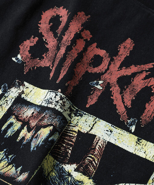 EXCLUSIVE】ヴィンテージライク Slipknot グラフィックロンT