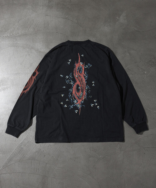 EXCLUSIVE】ヴィンテージライク Slipknot グラフィックロンT