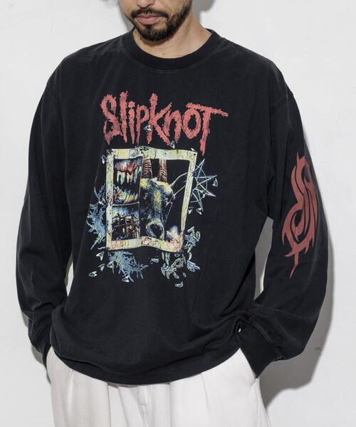 Slipknot スカルグラフィック ロンT 90's 00's Slipknot スカルグラフィック ロンT 90's 00's