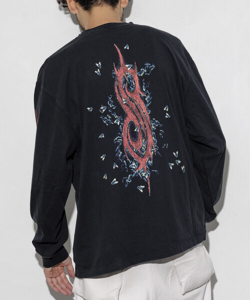 最終価格　SLIPKNOT スリップノット ヴィンテージ　ロンT y2k EXCLUSIVE】ヴィンテージライク Slipknot グラフィックロンT
