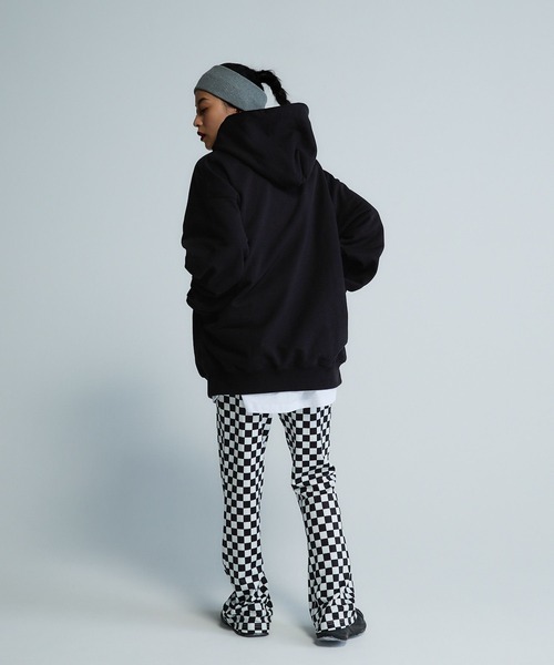 JEANASIS（ジーナシス）の「【Les Fleurs】アソートストレッチフレアパンツ/594278（その他パンツ・レディース・ブラック/ホワイト/チェック/ブラウン・FREE）」の21枚目の写真