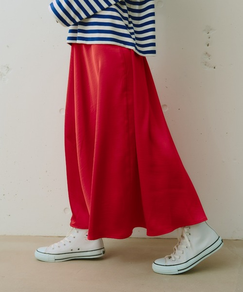 manana suerte（マニャーナスエルテ）の「ロングスカート（スカート・レディース・ブラック・FREE）」の3枚目の写真