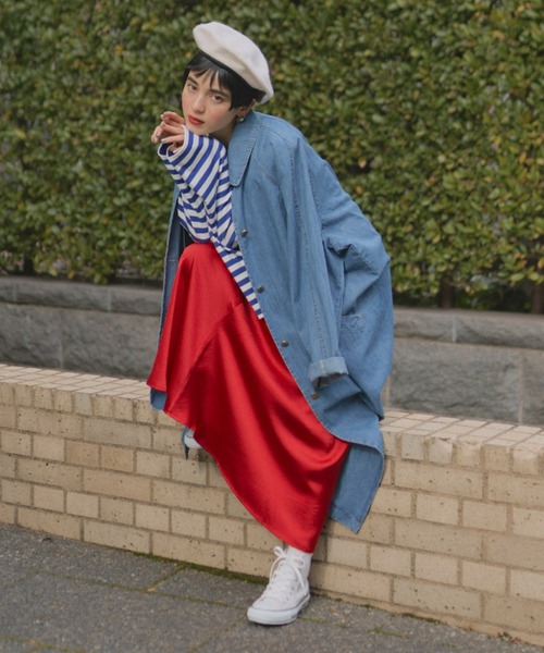 manana suerte（マニャーナスエルテ）の「ロングスカート（スカート・レディース・ブラック・FREE）」の6枚目の写真