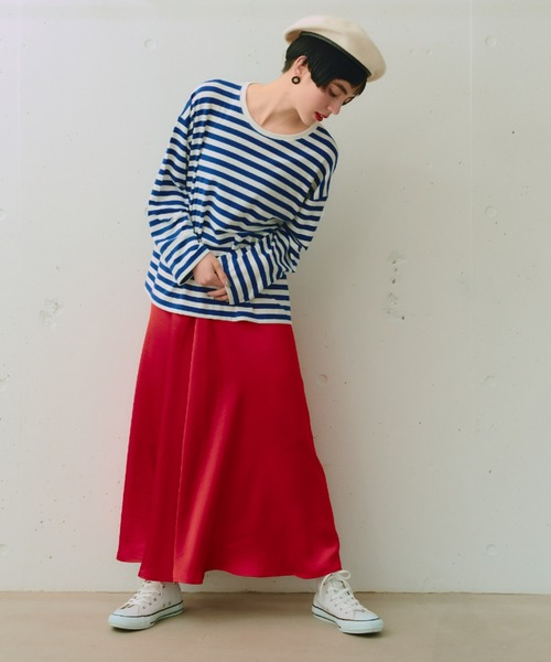 manana suerte（マニャーナスエルテ）の「ロングスカート（スカート・レディース・ブラック・FREE）」の7枚目の写真