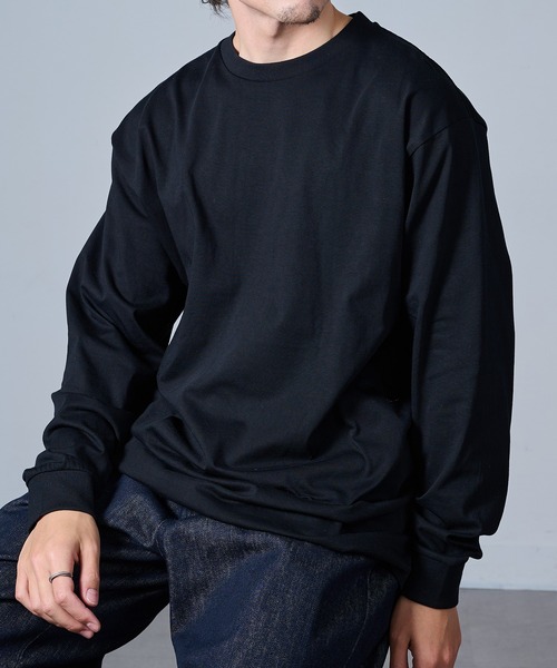 United Athle（ユナイテッドアスレ）の「【United Athle】6.5oz コンパクトコーマ ファインジャージー ロングスリーブT 長袖無地ロンT 1111（Tシャツ/カットソー・メンズ・ブラウン/ホワイト/ダークグリーン/ブラック/ネイビー/ブルー・S/XL/L/M）」の2枚目の写真