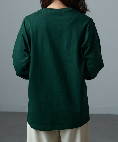United Athle（ユナイテッドアスレ）の「【United Athle】6.5oz コンパクトコーマ ファインジャージー ロングスリーブT 長袖無地ロンT 1111（Tシャツ/カットソー・メンズ・ブラウン/ホワイト/ダークグリーン/ブラック/ネイビー/ブルー・S/XL/L/M）」の17枚目の写真