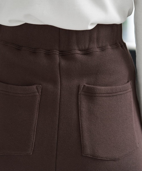 STYLE DELI(スタイルデリ)の「【Made in JAPAN】スウェットマキシ丈スカート/85cm(スカート・レディース・ブラウン・MEDIUM/SMALL)」の8枚目の写真