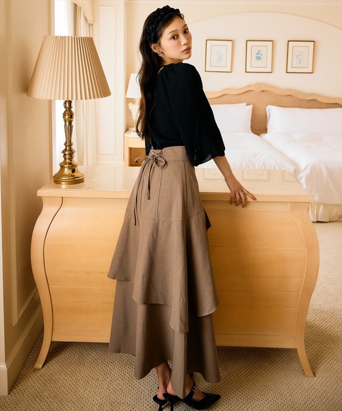 インナーミニティアードスカート（スカート）｜AND COUTURE（アンド