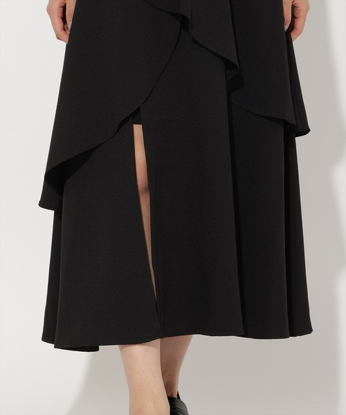 AND COUTURE（アンドクチュール）の「インナーミニティアードスカート（スカート・レディース・レッド/ブラウン/ブラック・MEDIUM/SMALL）」の17枚目の写真