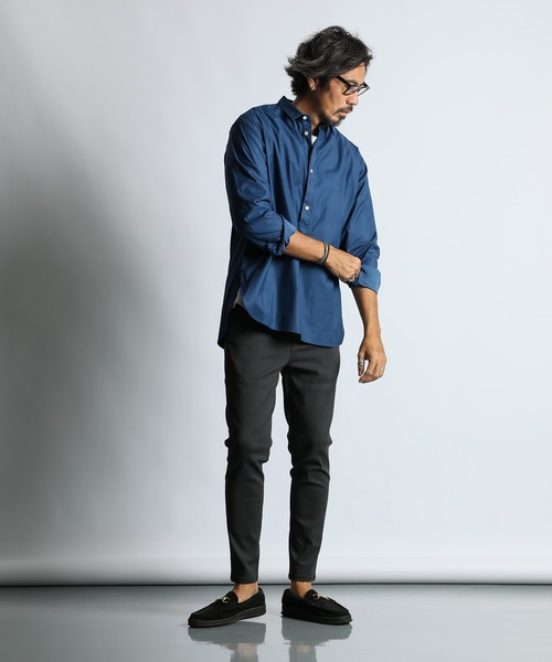 GUM STRETCH」BASIC SKINNY EASY CHINO PANTS：超伸縮「ガムストレッチ