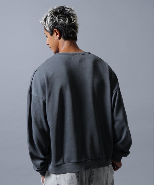DANKE SCHON(ダンケシェーン)の「【WEB&DEPOT限定】DankeSchon/ダンケシェーン/PIGMENT SWEAT PUG(スウェット・メンズ・ベージュ/ブラック・M/L)」の17枚目の写真