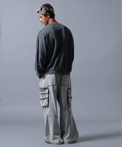 DANKE SCHON(ダンケシェーン)の「【WEB&DEPOT限定】DankeSchon/ダンケシェーン/PIGMENT SWEAT PUG(スウェット・メンズ・ベージュ/ブラック・M/L)」の16枚目の写真