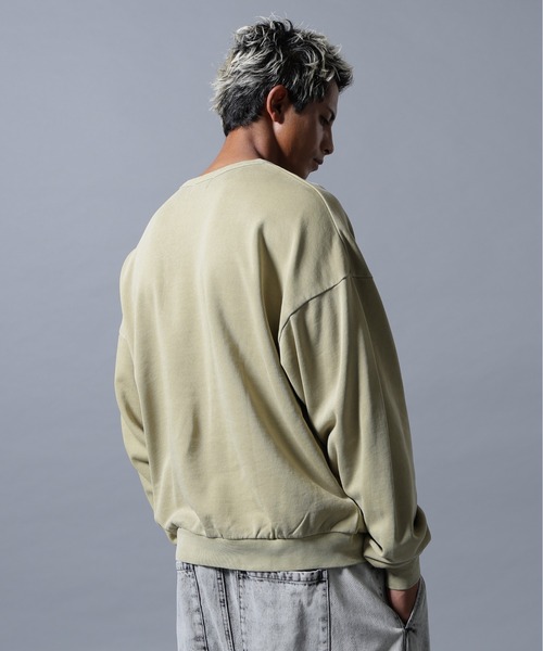 DANKE SCHON(ダンケシェーン)の「【WEB&DEPOT限定】DankeSchon/ダンケシェーン/PIGMENT SWEAT PUG(スウェット・メンズ・ベージュ/ブラック・M/L)」の22枚目の写真