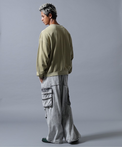 DANKE SCHON(ダンケシェーン)の「【WEB&DEPOT限定】DankeSchon/ダンケシェーン/PIGMENT SWEAT PUG(スウェット・メンズ・ベージュ/ブラック・M/L)」の20枚目の写真