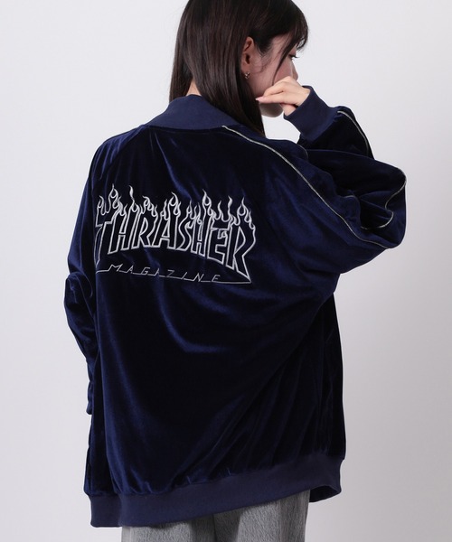 セール】【70】【THRASHER/スラッシャー】ワンポイント刺繍 サイド