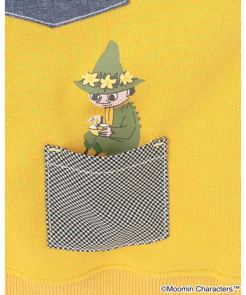 kladskap(クレードスコープ)の「【MOOMIN】ムーミンポケットトレーナー(スウェット・キッズ・ホワイト系その他/マスタード・90cm/100cm/110cm/120cm/80cm)」の7枚目の写真