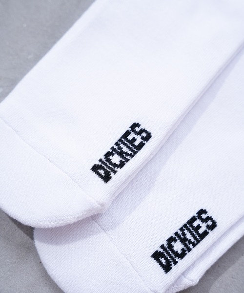 Dickies(ディッキーズ)の「【Dickies】クルー丈 3Pセット チューブライン底パイルWH/3足セット 靴下/メンズ(ソックス/靴下・メンズ・ホワイト・25cm-27cm)」の3枚目の写真