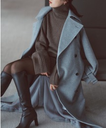 Sleeveless Twill Trench Dress（トレンチコート）｜Her lip to（ハー