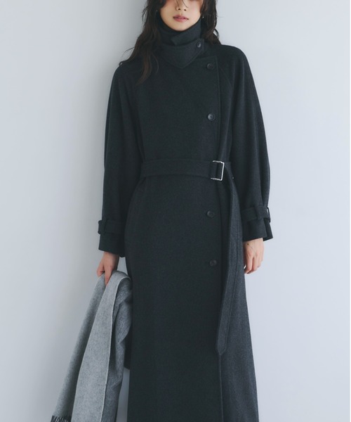 ウールトレンチコート（トレンチコート）｜anuans（アニュアンス）の