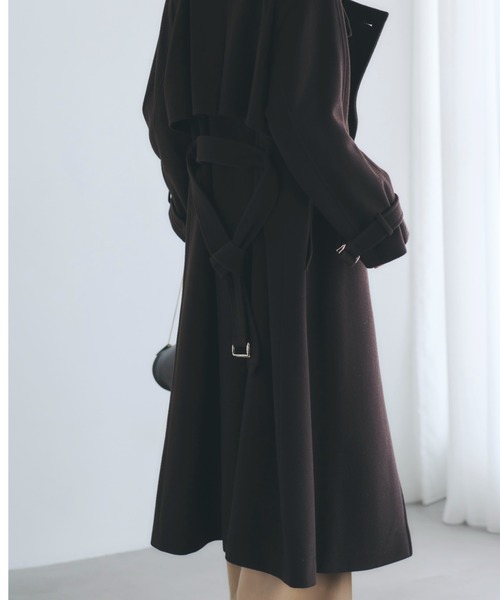 ウールトレンチコート（トレンチコート）｜anuans（アニュアンス）の