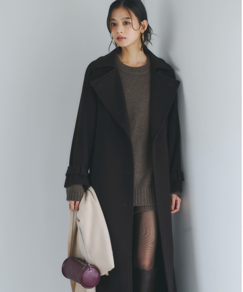 ウールトレンチコート（トレンチコート）｜anuans（アニュアンス）の