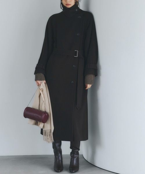 ウールトレンチコート（トレンチコート）｜anuans（アニュアンス）の