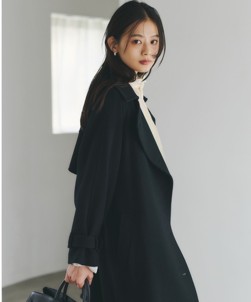 ウールトレンチコート（トレンチコート）｜anuans（アニュアンス）の