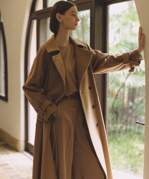 ウールトレンチコート（トレンチコート）｜anuans（アニュアンス）の