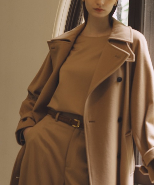 ウールトレンチコート（トレンチコート）｜anuans（アニュアンス）の