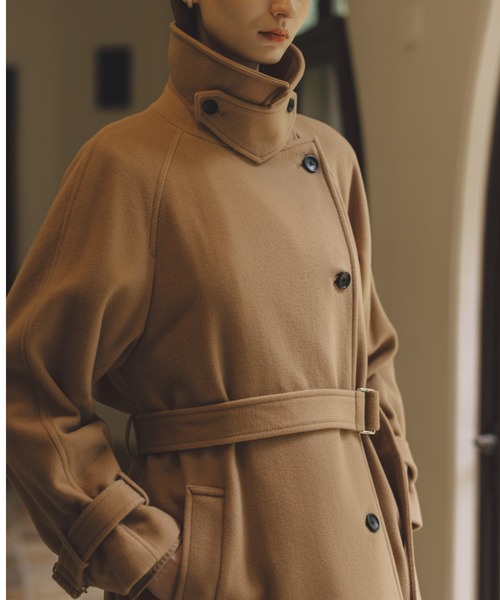ウールトレンチコート（トレンチコート）｜anuans（アニュアンス）の