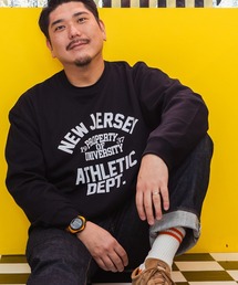 PIMLICO（ピムリコ）の「PIMLICO (ピムリコ) 裏起毛 ソフトタッチ デザインプリント スウェットトレーナー（スウェット）」