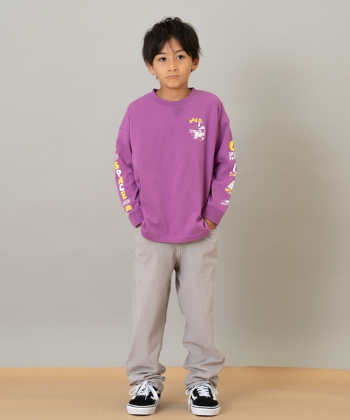 and D. petit main（アンドディープティマイン）の「カットツイルスリムパンツ（その他パンツ・キッズ・ピンク/ライトグレー/ベージュ/ネイビー/ブラック・120cm/110cm/90cm/100cm/140cm/130cm）」の12枚目の写真