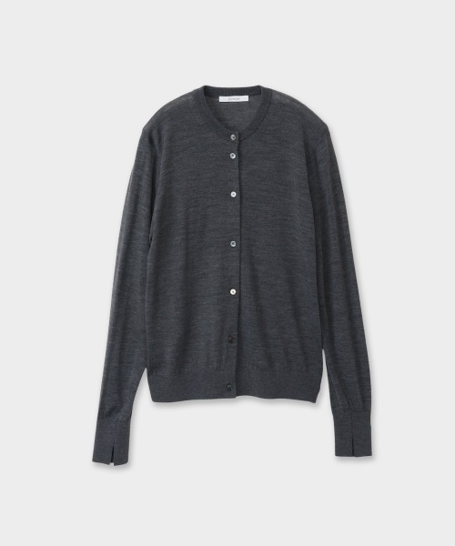 CINOH（チノ）の「KNIT CARDIGAN（カーディガン/ボレロ・レディース・チャコールグレー/ブラウン・38）」の16枚目の写真