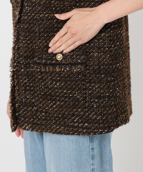 22AW GIOLICA ツイード ベスト 22AW GIOLICA ツイード ベスト 【公式通販】