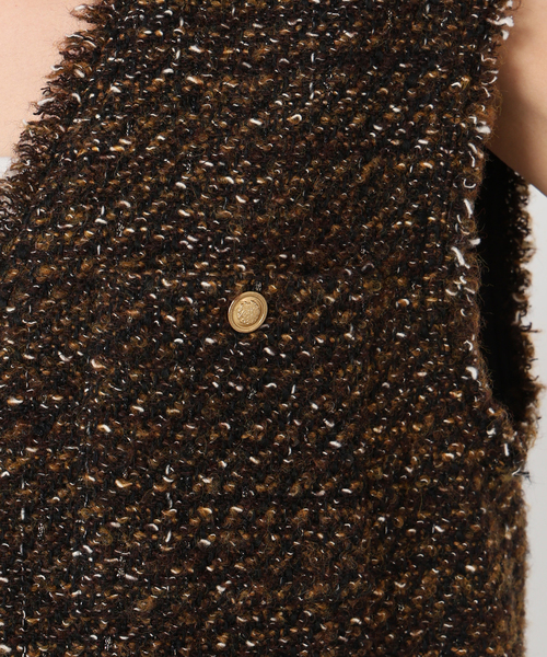 セール】GIOLICA ツイードベスト（その他アウター）｜IENA（イエナ）の