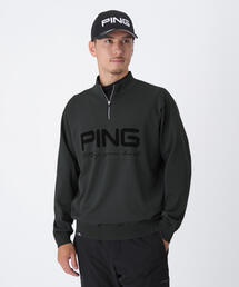 PING（ピン）の「【PING APPAREL】ハーフジップハイネックジャガードニット ＜PERFORMANCE＞ (MENS)（ニット/セーター）」