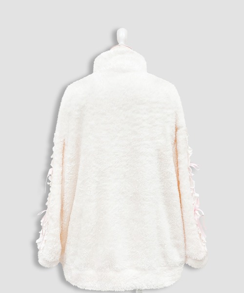 Honey Cinnamon（ハニーシナモン）の「コットンレースフェイクボアアウター（その他アウター・レディース・ホワイト/ブラック・FREE）」の21枚目の写真